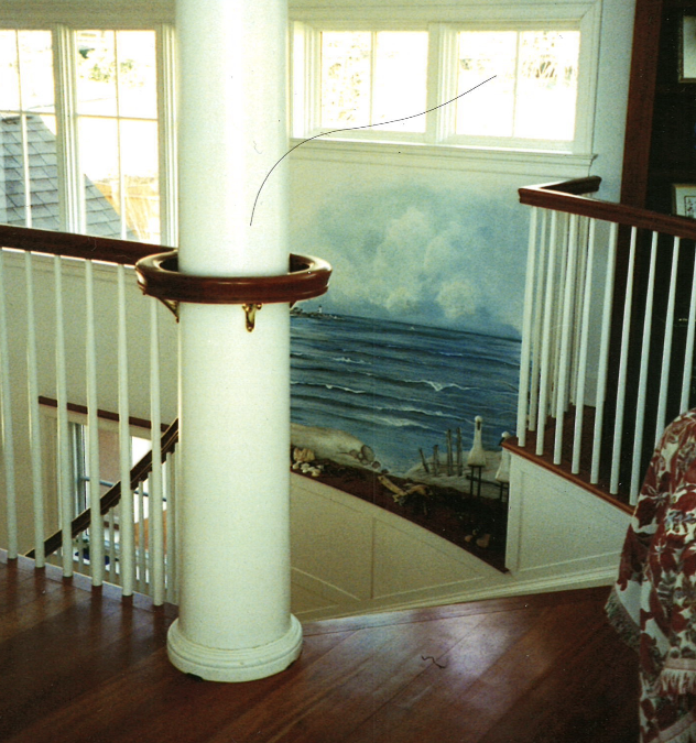 Water Scene in Saugatuck Shores Home